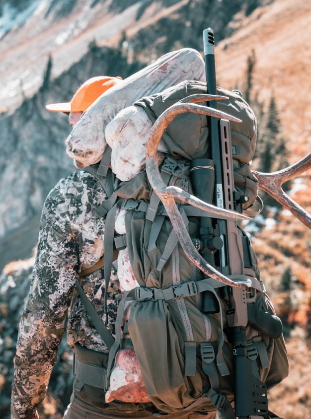 Backcountry Hunting Equipment Setup